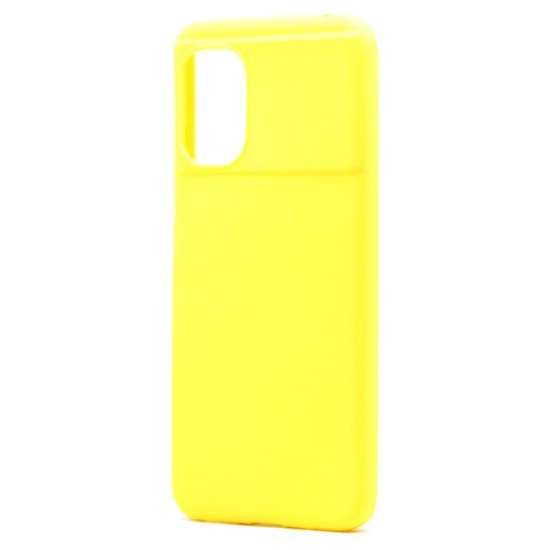Θήκη Soft TPU inos Xiaomi Poco M5 S-Cover Κίτρινο