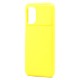 Θήκη Soft TPU inos Xiaomi Poco M5 S-Cover Κίτρινο