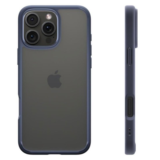 Θήκη TPU & PC Spigen Ultra Hybrid Apple iPhone 16 Pro Max Σκούρο Μπλε Θήκη TPU & PC Spigen Ultra Hybrid Apple iPhone 16 Pro Max Σκούρο Μπλε