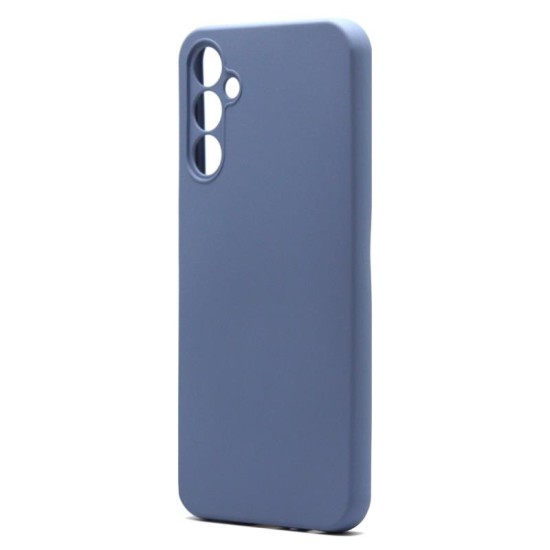 Θήκη Liquid Silicon inos Samsung A245F Galaxy A24 4G L-Cover Γκρι-Μπλε Θήκη Liquid Silicon inos Samsung A245F Galaxy A24 4G L-Cover Γκρι-Μπλε