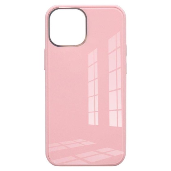 Θήκη TPU & Glass inos Apple iPhone 13 mini CamGuard Ροζ Θήκη TPU & Glass inos Apple iPhone 13 mini CamGuard Ροζ