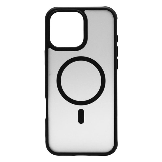 Θήκη TPU & PC inos Apple iPhone 16 Pro Max MagFlame Μαύρο Θήκη TPU & PC inos Apple iPhone 16 Pro Max MagFlame Μαύρο