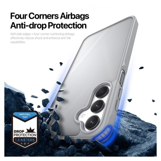 Θήκη TPU & PC Dux Ducis Yind Samsung A165 Galaxy A16/ A166B Galaxy A16 5G Γκρι Θήκη TPU & PC Dux Ducis Yind Samsung A165 Galaxy A16/ A166B Galaxy A16 5G Γκρι