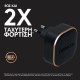 Φορτιστής Ταξιδίου Duracell 12W με Έξοδο USB 2.4A Μαύρο Φορτιστής Ταξιδίου Duracell 12W με Έξοδο USB 2.4A Μαύρο