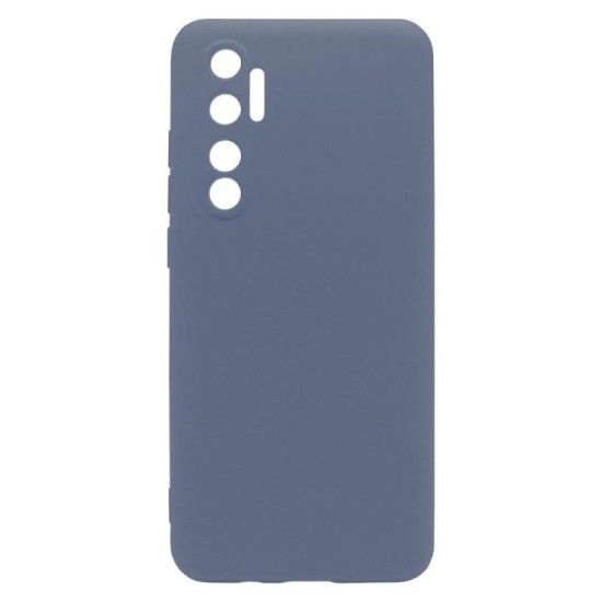 Θήκη Liquid Silicon inos Xiaomi Mi Note 10 Lite L-Cover Μπλε Ραφ Θήκη Liquid Silicon inos Xiaomi Mi Note 10 Lite L-Cover Μπλε Ραφ