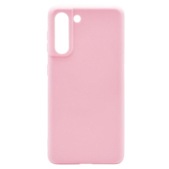 Θήκη Soft TPU inos Samsung G991B Galaxy S21 5G S-Cover Dusty Ροζ Θήκη Soft TPU inos Samsung G991B Galaxy S21 5G S-Cover Dusty Ροζ