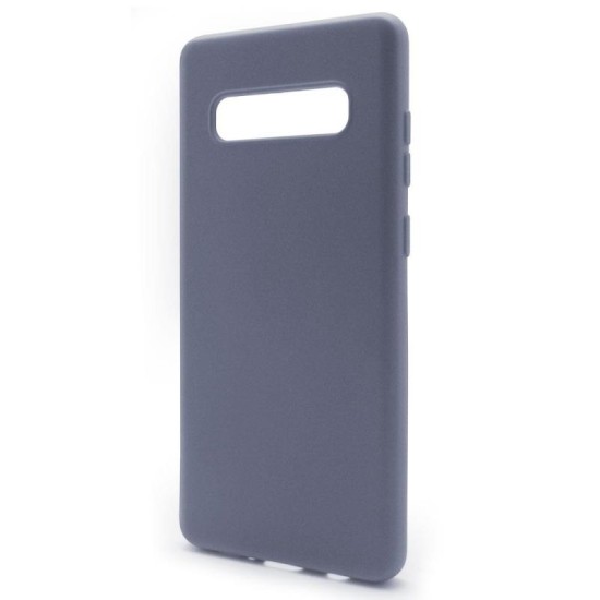 Θήκη Liquid Silicon inos Samsung G973F Galaxy S10 L-Cover Γκρι-Μπλε Θήκη Liquid Silicon inos Samsung G973F Galaxy S10 L-Cover Γκρι-Μπλε