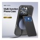 Θήκη Δερμάτινη Dux Ducis Rafi II Mag 3 σε 1 MagSafe RFID Blocker Apple iPhone 16 Pro Max με Stand Μαύρο Θήκη Δερμάτινη Dux Ducis Rafi II Mag 3 σε 1 MagSafe RFID Blocker Apple iPhone 16 Pro Max με Stand Μαύρο