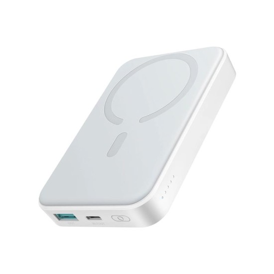 Φορτιστής Ανάγκης Joyroom JR-W020 Magnetic MagSafe Mini PD 20W 10000mAh Λευκό Φορτιστής Ανάγκης Joyroom JR-W020 Magnetic MagSafe Mini PD 20W 10000mAh Λευκό