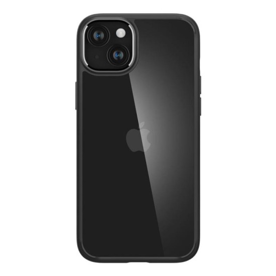 Θήκη TPU & PC Spigen Ultra Hybrid Apple iPhone 15 Διάφανο-Μαύρο