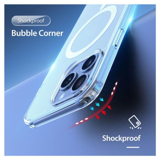 Θήκη TPU & PC Dux Ducis Clin Magnetic MagSafe Apple iPhone 16 Pro Max Διάφανο Θήκη TPU & PC Dux Ducis Clin Magnetic MagSafe Apple iPhone 16 Pro Max Διάφανο