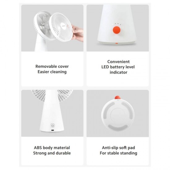 Επιτραπέζιος Ανεμιστήρας Xiaomi Rechargeable Mini Fan BHR6089GL Λευκό Επιτραπέζιος Ανεμιστήρας Xiaomi Rechargeable Mini Fan BHR6089GL Λευκό