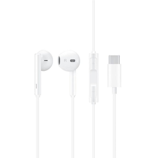 Hands Free Stereo Huawei CM33 USB C Λευκό Hands Free Stereo Huawei CM33 USB C Λευκό