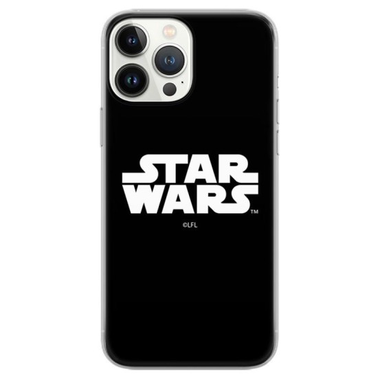 Θήκη Soft TPU Disney Star Wars 001 Apple iPhone 15 Pro Μαύρο Θήκη Soft TPU Disney Star Wars 001 Apple iPhone 15 Pro Μαύρο