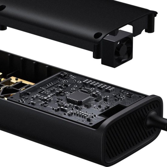 Inverter Αυτοκινήτου Baseus 12V σε 220V & Διπλή Έξοδο USB A, USB C 150W BS-CI15-02 Μαύρο Inverter Αυτοκινήτου Baseus 12V σε 220V & Διπλή Έξοδο USB A, USB C 150W BS-CI15-02 Μαύρο