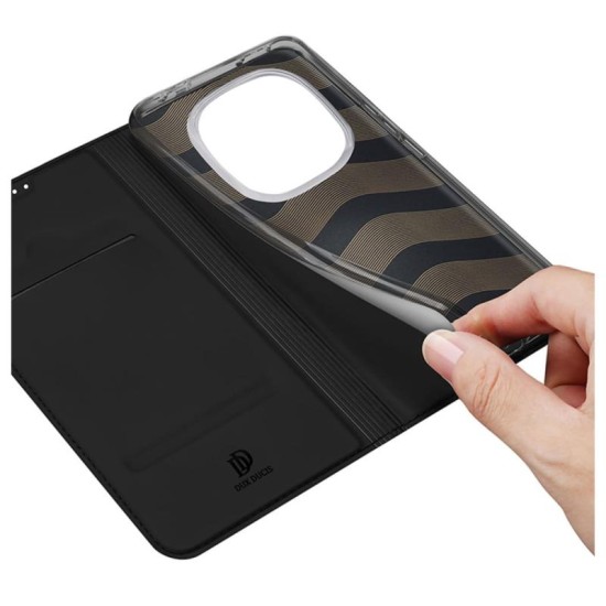 Θήκη Flip Dux Ducis Skin Pro Xiaomi Redmi Note 14 Pro 4G Μαύρο Θήκη Flip Dux Ducis Skin Pro Xiaomi Redmi Note 14 Pro 4G Μαύρο