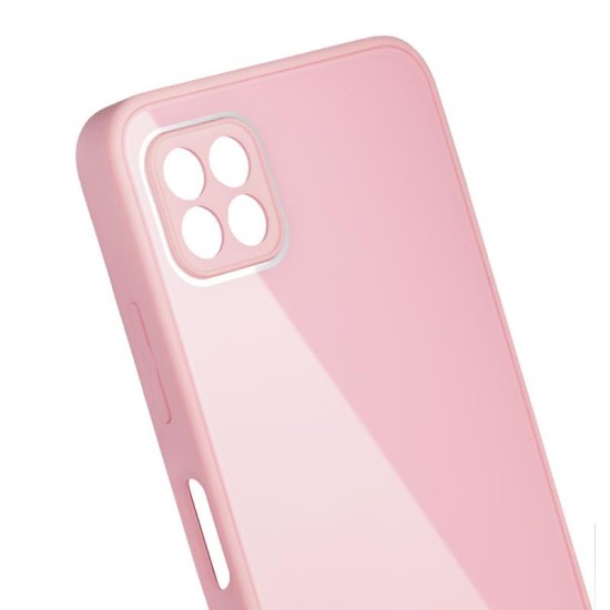 Θήκη TPU & Glass inos Apple iPhone 13 mini CamGuard Ροζ Θήκη TPU & Glass inos Apple iPhone 13 mini CamGuard Ροζ