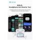 True Wireless Ακουστικά Bluetooth Devia ANC EM417 Pro4 με Μεταφραστή AI & Οθόνη Λευκό True Wireless Ακουστικά Bluetooth Devia ANC EM417 Pro4 με Μεταφραστή AI & Οθόνη Λευκό