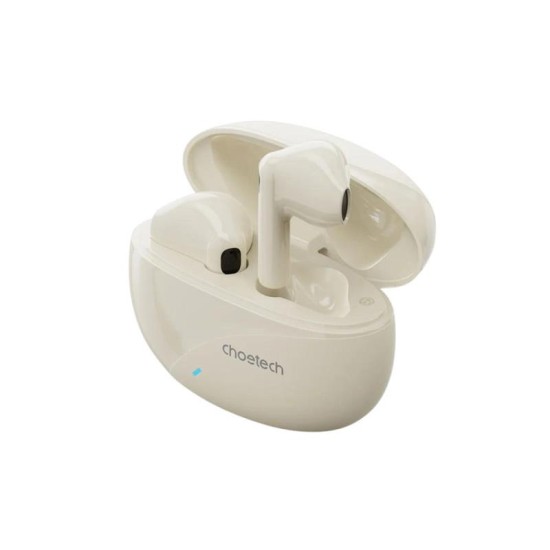 True Wireless Ακουστικά Bluetooth Choetech BH-T24 Κρεμ True Wireless Ακουστικά Bluetooth Choetech BH-T24 Κρεμ