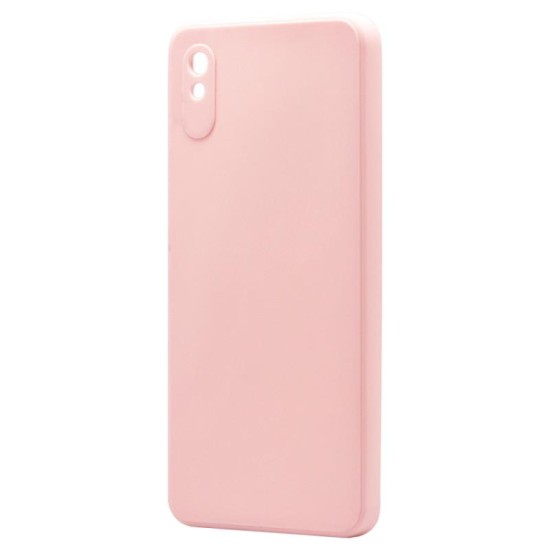Θήκη Soft TPU inos Xiaomi Redmi 9A S-Cover Σομόν Θήκη Soft TPU inos Xiaomi Redmi 9A S-Cover Σομόν