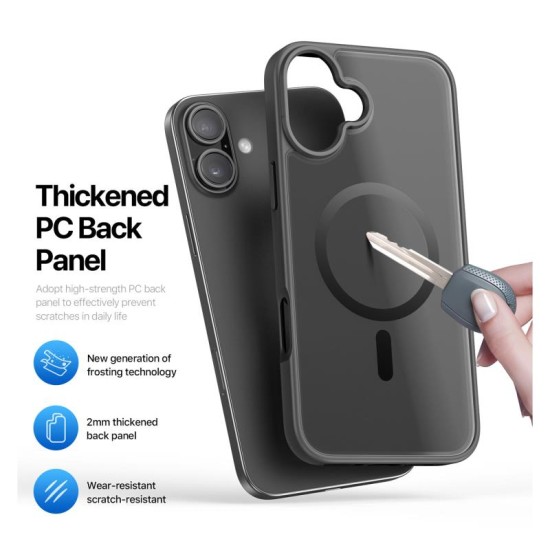 Θήκη TPU & PC Dux Ducis Yind Magnetic MagSafe Apple iPhone 17 Μαύρο Θήκη TPU & PC Dux Ducis Yind Magnetic MagSafe Apple iPhone 17 Μαύρο