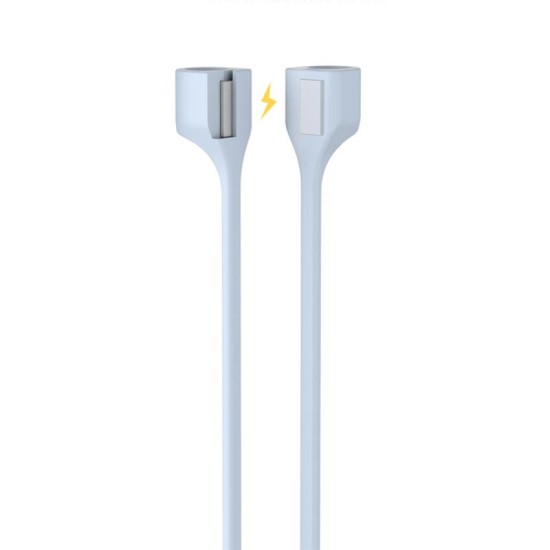 Strap Λαιμού Σιλικόνης AhaStyle PT74 Apple AirPods Magnetic Γαλάζιο Strap Λαιμού Σιλικόνης AhaStyle PT74 Apple AirPods Magnetic Γαλάζιο