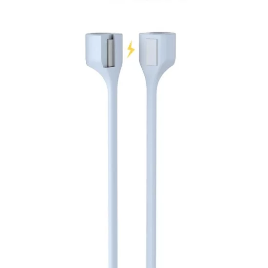 Strap Λαιμού Σιλικόνης AhaStyle PT74 Apple AirPods Magnetic Γαλάζιο