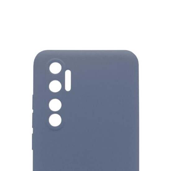Θήκη Liquid Silicon inos Xiaomi Mi Note 10 Lite L-Cover Μπλε Ραφ Θήκη Liquid Silicon inos Xiaomi Mi Note 10 Lite L-Cover Μπλε Ραφ