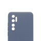 Θήκη Liquid Silicon inos Xiaomi Mi Note 10 Lite L-Cover Μπλε Ραφ Θήκη Liquid Silicon inos Xiaomi Mi Note 10 Lite L-Cover Μπλε Ραφ