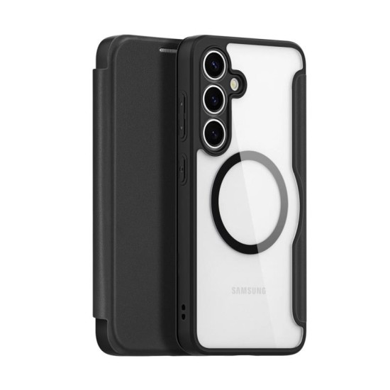 Θήκη Flip Dux Ducis Skin X Pro Wallet με MagSafe Samsung S931B Galaxy S25 5G Μαύρο Θήκη Flip Dux Ducis Skin X Pro Wallet με MagSafe Samsung S931B Galaxy S25 5G Μαύρο