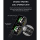 Hands Free Stereo Devia EM009 Dual Speakers 3.5mm Smart Μαύρο Hands Free Stereo Devia EM009 Dual Speakers 3.5mm Smart Μαύρο