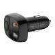 Φορτιστής Αυτοκινήτου Ταχείας Φόρτισης + Bluetooth MP3 + FM Devia EA133 με Διπλή Έξοδο USB A QC 3.0 Smart Μαύρο Φορτιστής Αυτοκινήτου Ταχείας Φόρτισης + Bluetooth MP3 + FM Devia EA133 με Διπλή Έξοδο USB A QC 3.0 Smart Μαύρο