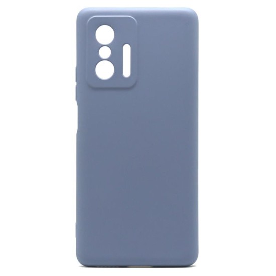 Θήκη Liquid Silicon inos Xiaomi 11T 5G / 11T Pro 5G L-Cover Γκρι-Μπλε Θήκη Liquid Silicon inos Xiaomi 11T 5G / 11T Pro 5G L-Cover Γκρι-Μπλε