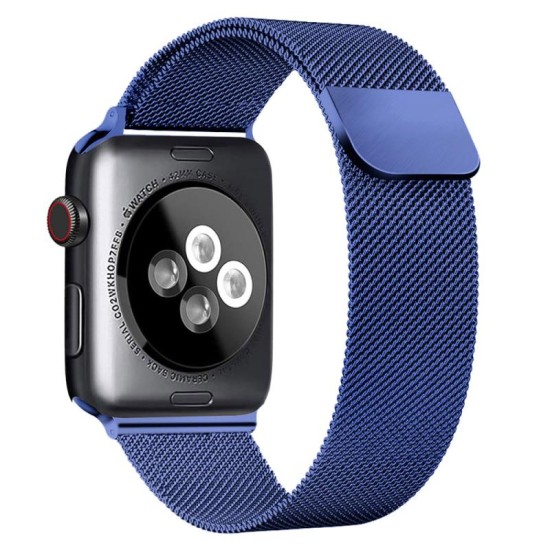 Λουράκι Ahastyle WG42 Magnetic Stainless Steel Apple Watch (38/ 40/ 41mm) Μπλε Λουράκι Ahastyle WG42 Magnetic Stainless Steel Apple Watch (38/ 40/ 41mm) Μπλε