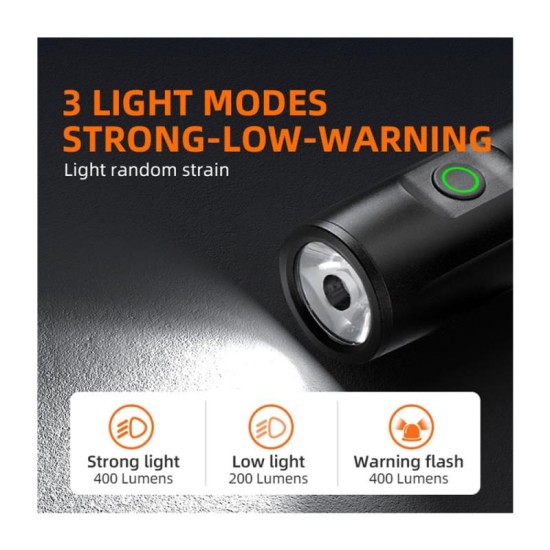 Επαναφορτιζόμενος Φακός Ποδηλάτου Superfire BL14 2000mAh 400lm Επαναφορτιζόμενος Φακός Ποδηλάτου Superfire BL14 2000mAh 400lm