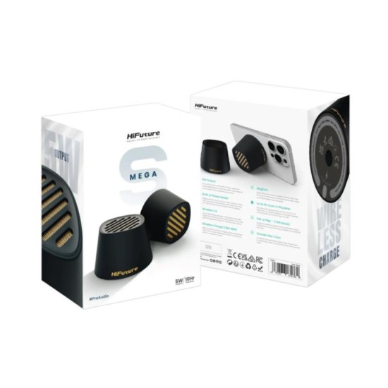 Φορητό Ηχείο Bluetooth HiFuture Mega S BT 5.4 MagSafe 5W Μπεζ Φορητό Ηχείο Bluetooth HiFuture Mega S BT 5.4 MagSafe 5W Μπεζ