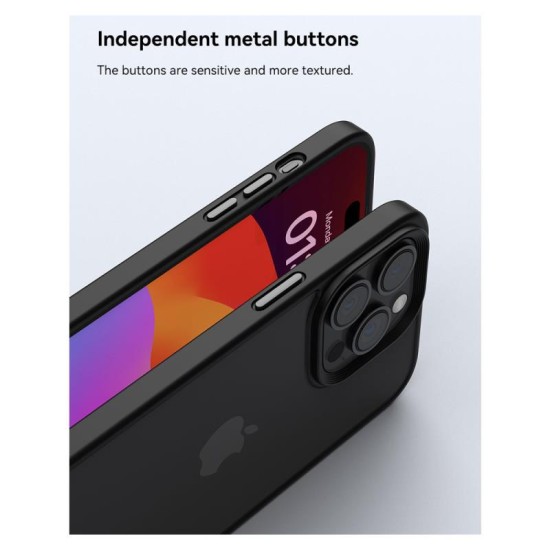 Θήκη TPU & PC Shock Proof Devia Apple iPhone 15 Plus Pino Μαύρο
