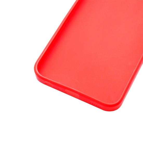 Θήκη Soft TPU inos Samsung A245F Galaxy A24 4G S-Cover Κόκκινο