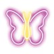 Neon LED Neolia NNE03 BUTTERFLY (USB & On/Off) Ροζ - Κίτρινο Neon LED Neolia NNE03 BUTTERFLY (USB & On/Off) Ροζ - Κίτρινο