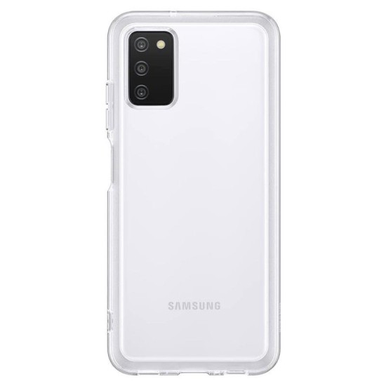 Θήκη Soft Clear Cover Samsung EF-QA038TTEG A037F Galaxy A03s Διάφανο Θήκη Soft Clear Cover Samsung EF-QA038TTEG A037F Galaxy A03s Διάφανο