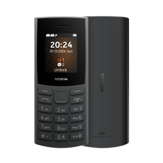 Κινητό Τηλέφωνο Nokia 105 4G (2024) (Dual SIM) Γκρι Κινητό Τηλέφωνο Nokia 105 4G (2024) (Dual SIM) Γκρι