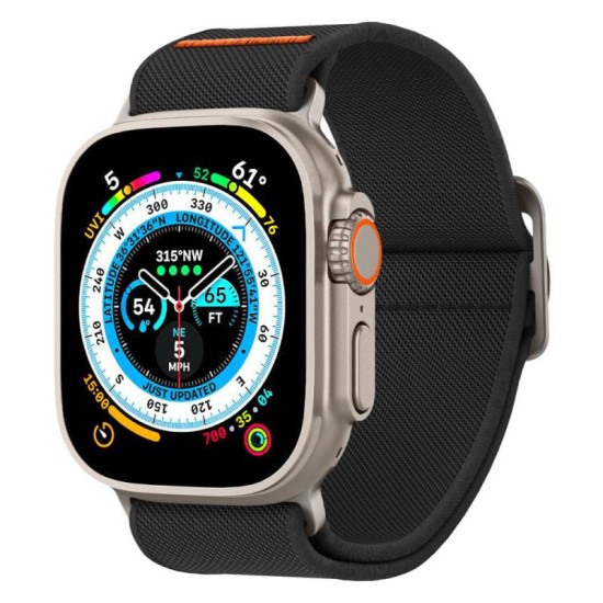 Λουράκι Spigen Fit Lite Ultra Apple Watch (42/ 44/ 45/ 46/ 49mm) Μαύρο Λουράκι Spigen Fit Lite Ultra Apple Watch (42/ 44/ 45/ 46/ 49mm) Μαύρο