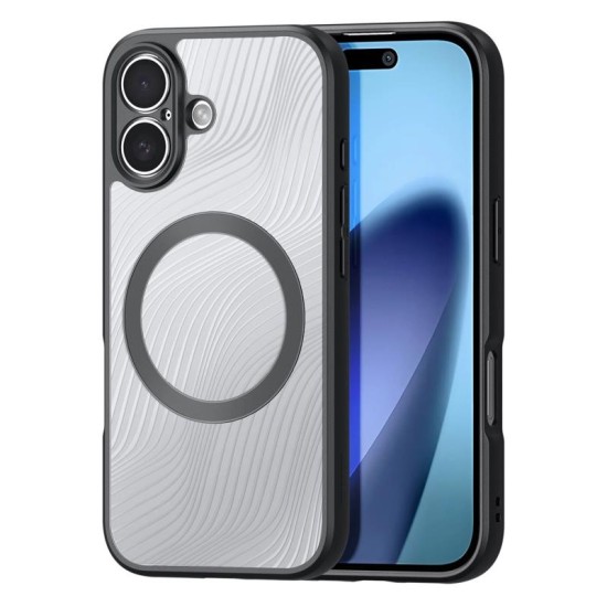 Θήκη TPU & PC Dux Ducis Aimo Magnetic MagSafe με Stand Apple iPhone 17 Μαύρο Θήκη TPU & PC Dux Ducis Aimo Magnetic MagSafe με Stand Apple iPhone 17 Μαύρο