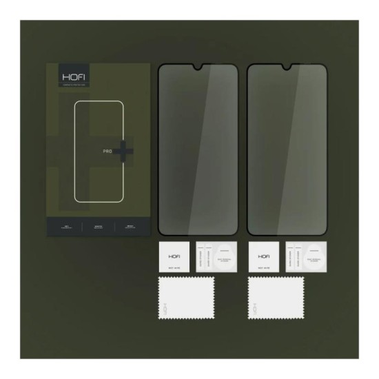 Tempered Glass Full Face Hofi Pro+ Samsung A057G Galaxy A05s Μαύρο (2 τεμ.) Tempered Glass Full Face Hofi Pro+ Samsung A057G Galaxy A05s Μαύρο (2 τεμ.)