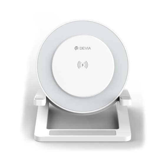 Φορητό Ηχείο Bluetooth I-M3 Desktop & Ασύρματος Φορτιστής 15W Devia EM054 5W Smart Λευκό Φορητό Ηχείο Bluetooth I-M3 Desktop & Ασύρματος Φορτιστής 15W Devia EM054 5W Smart Λευκό