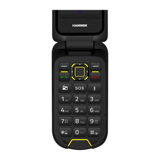 Κινητό Τηλέφωνο Hammer Bow LTE (Dual SIM) Μαύρο-Κίτρινο Κινητό Τηλέφωνο Hammer Bow LTE (Dual SIM) Μαύρο-Κίτρινο