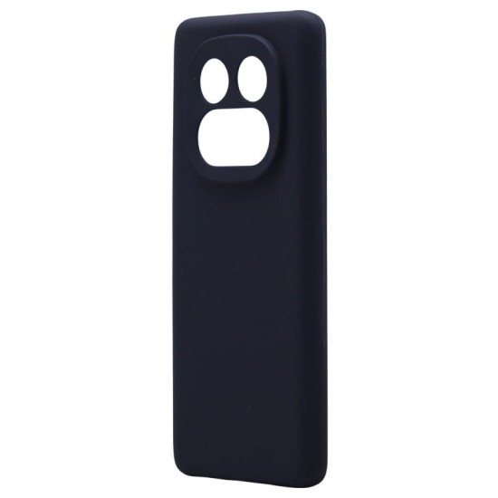Θήκη Liquid Silicon inos Xiaomi Redmi Note 14 Pro Plus 5G Velvet Σκούρο Μπλε