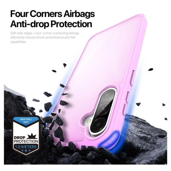 Θήκη TPU & PC Dux Ducis Yind Samsung A366 Galaxy A36 5G/ A566 Galaxy A56 5G Μαύρο Θήκη TPU & PC Dux Ducis Yind Samsung A366 Galaxy A36 5G/ A566 Galaxy A56 5G Μαύρο