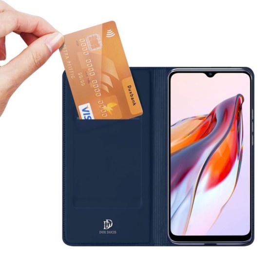 Θήκη Flip Dux Ducis Skin Pro Xiaomi Poco C55/ Redmi 12C Μπλε Θήκη Flip Dux Ducis Skin Pro Xiaomi Poco C55/ Redmi 12C Μπλε