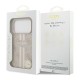Θήκη PU Guess MagSafe Apple iPhone 17 Pro Hardcase 4G Printed Stripes Ροζ